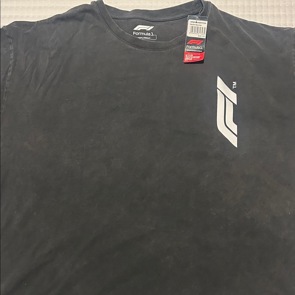Men's Charcoal Graphic Tee by Formula 1 Racing size 3xl - Picture 2 of 5
